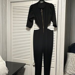 Black jumpsuit